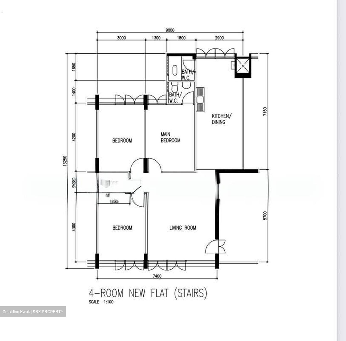 Blk 93 Bedok North Avenue 4 (Bedok), HDB 4 Rooms #583662791